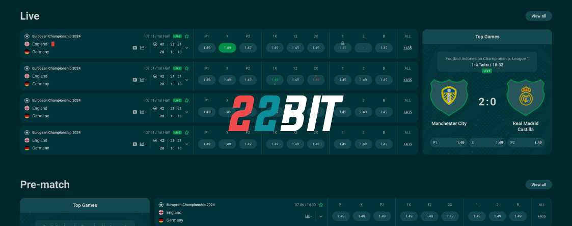 22Bit sázková kancelář